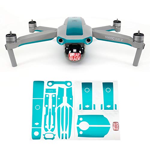 Wrapgrade Skin Compatible with Mavic Air 2 | Accent Color B (Caribbean Blue)