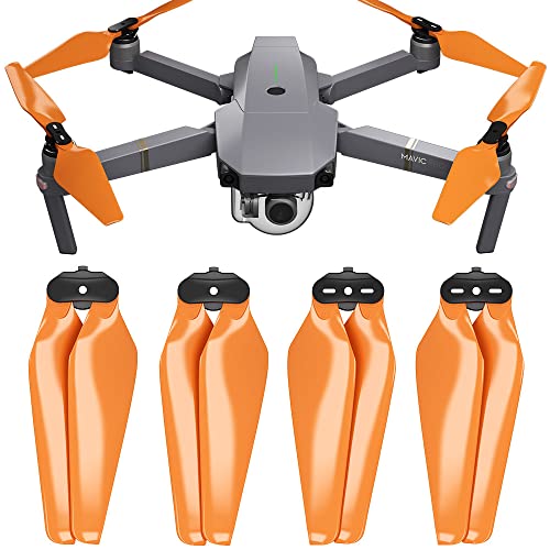 MAS Upgrade Propellers for DJI Mavic Pro & Pro Platinum in Orange - x4 in Set