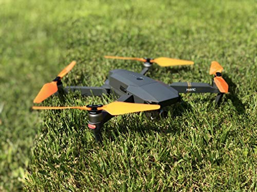 MAS Upgrade Propellers for DJI Mavic Pro & Pro Platinum in Orange - x4 in Set