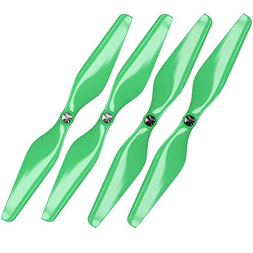 Master Airscrew MAS Upgrade Propellers for 3DR Solo with Built-in Nut in Green - x4 in Set