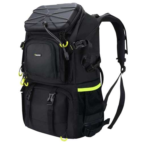 Endurax Extra Large Camera DSLR/SLR Backpack for Outdoor Hiking Trekking with 15.6 Laptop Compartment