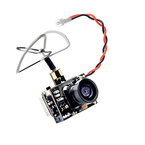 GOQOTOMO GT02 200mW 5.8GHz 40CH FPV Video Transmitter with Ultra Micro AIO NTSC 600TVL Camera Combo for FPV Indoor Racing