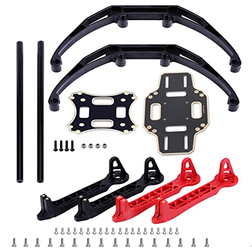 Quadcopter Frame, RC Aircraft Drone Frame Kit RC Accessory Integrated PCB Board Compatible with DJI F330