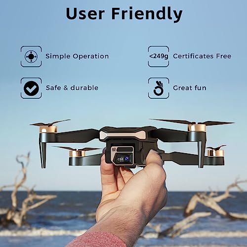 CHUBORY A77 WiFi FPV Quadcopter with 2K HD Camera
