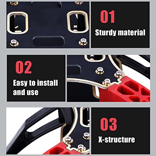 Quadcopter Frame, RC Aircraft Drone Frame Kit RC Accessory Integrated PCB Board Compatible with DJI F330