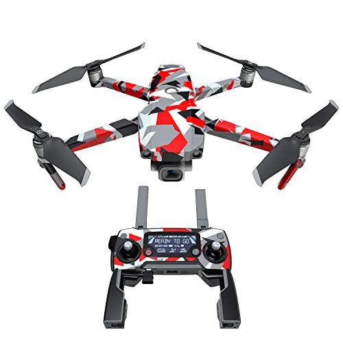 Signal Decal Kit for DJI Mavic 2/Zoom Drone - Includes 1 x Drone/Battery Skin + Controller Skin