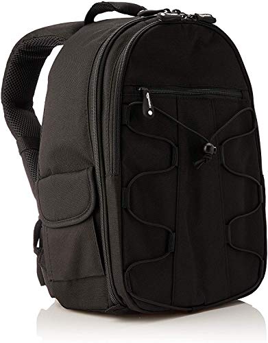 AmazonBasics Backpack for SLR/DSLR Camera and Accessories - 11 x 6 x 15 Inches, Black
