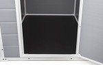 Keter Manor Grey Outdoor Garden Storage Shed 4x3 ft