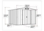 Duramax ECO Metal Garden Storage Shed 8x8