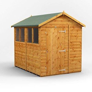 Durable Apex Wooden Garden Shed with Security Features