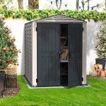 Duramax YardMate PLUS 5x8 Plastic Garden Shed