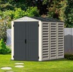 Duramax YardMate PLUS 5x8 Plastic Garden Shed