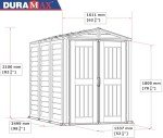 Duramax YardMate PLUS 5x8 Plastic Garden Shed