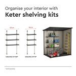 Keter Manor 6x4ft Outdoor Garden Storage Shed