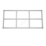 Metal Garden Shed with Pent Roof - 4FT x 8FT