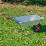 KCT 65L Steel Wheelbarrow with Pneumatic Tire