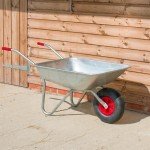 KCT 65L Steel Wheelbarrow with Pneumatic Tire