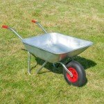 KCT 65L Steel Wheelbarrow with Pneumatic Tire