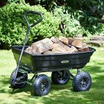 Heavy Duty Garden Cart with Tipping Function