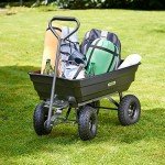 Heavy Duty Garden Cart with Tipping Function
