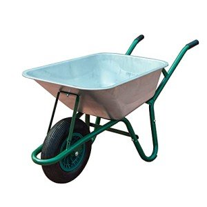 Galvanized Neo Wheelbarrow with Pneumatic Tire, 85L