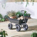 Heavy Duty Garden Cart with Tipping Function