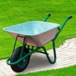 Galvanized Neo Wheelbarrow with Pneumatic Tire, 85L