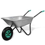 Heavy Duty 200kg Wheelbarrow with Pneumatic Tyre