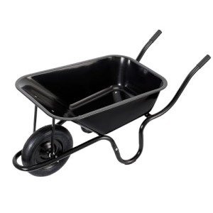 Draper 85L Heavy Duty Metal Wheelbarrow