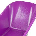 Heavy Duty 110L Purple Garden Wheelbarrow