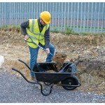 Draper 85L Heavy Duty Metal Wheelbarrow