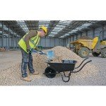Draper 85L Heavy Duty Metal Wheelbarrow