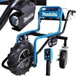 Makita 18V Li-Ion Brushless Wheelbarrow (No Batteries)