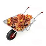 Heavy Duty 65L Galvanised Steel Wheelbarrow