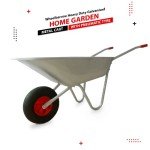 Heavy Duty Galvanized Wheelbarrow with Pneumatic Tyre