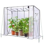 Ohuhu Portable Walk-In Greenhouse for Outdoor Plants