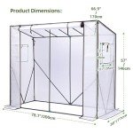Ohuhu Portable Walk-In Greenhouse for Outdoor Plants