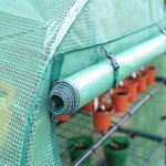 4-Tier Wide Greenhouse with Roll-Up Door