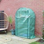 4-Tier Wide Greenhouse with Roll-Up Door