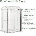 Tomato Greenhouse with Reinforced Cover & Frame