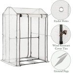 Tomato Greenhouse with Reinforced Cover & Frame