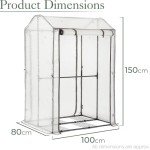 Tomato Greenhouse with Reinforced Cover & Frame