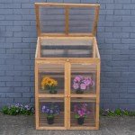 Woodside Wooden Cold Frame Growhouse for Plants