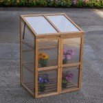 Woodside Wooden Cold Frame Growhouse for Plants