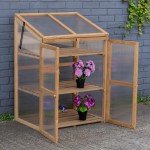 Woodside Wooden Cold Frame Growhouse for Plants