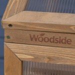 Woodside Wooden Cold Frame Growhouse for Plants