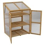 Woodside Wooden Cold Frame Growhouse for Plants