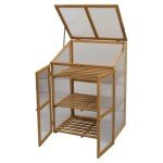 Woodside Wooden Cold Frame Growhouse for Plants