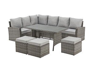 Marilyn 9-Seater Rattan Corner Sofa Set