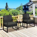 Yaheetech 3-Piece Rattan Outdoor Furniture Set